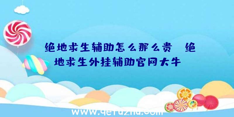 「绝地求生辅助怎么那么贵」|绝地求生外挂辅助官网大牛
